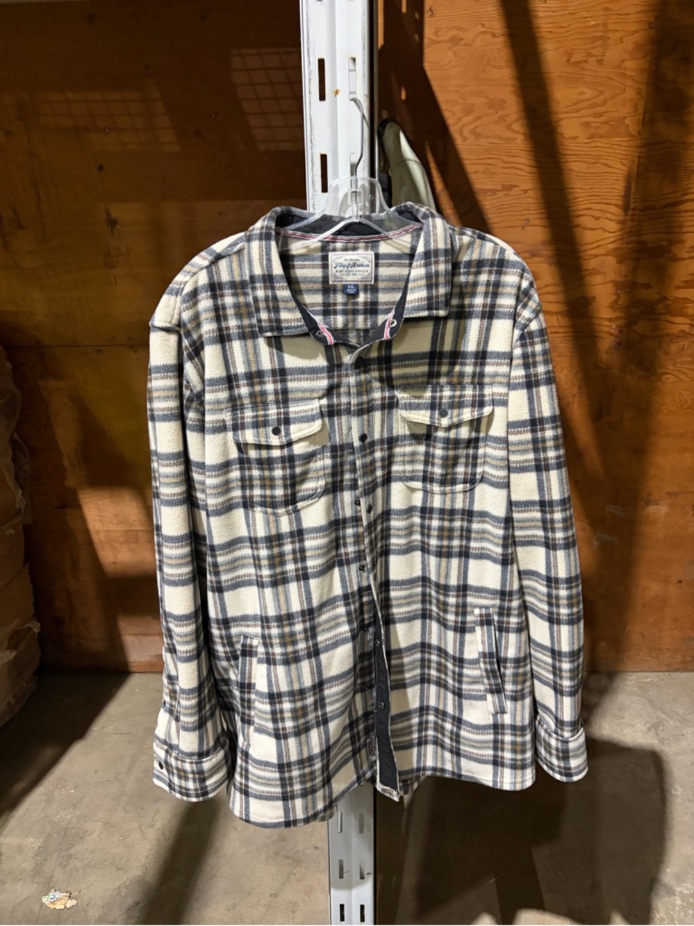 Flag & anthem flannel shirt